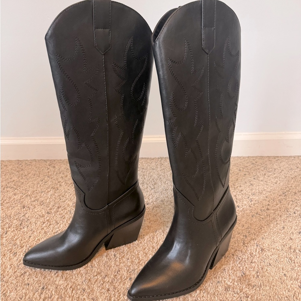 Madden Girl by Steve Madden Arizona western style cowboy boots 7